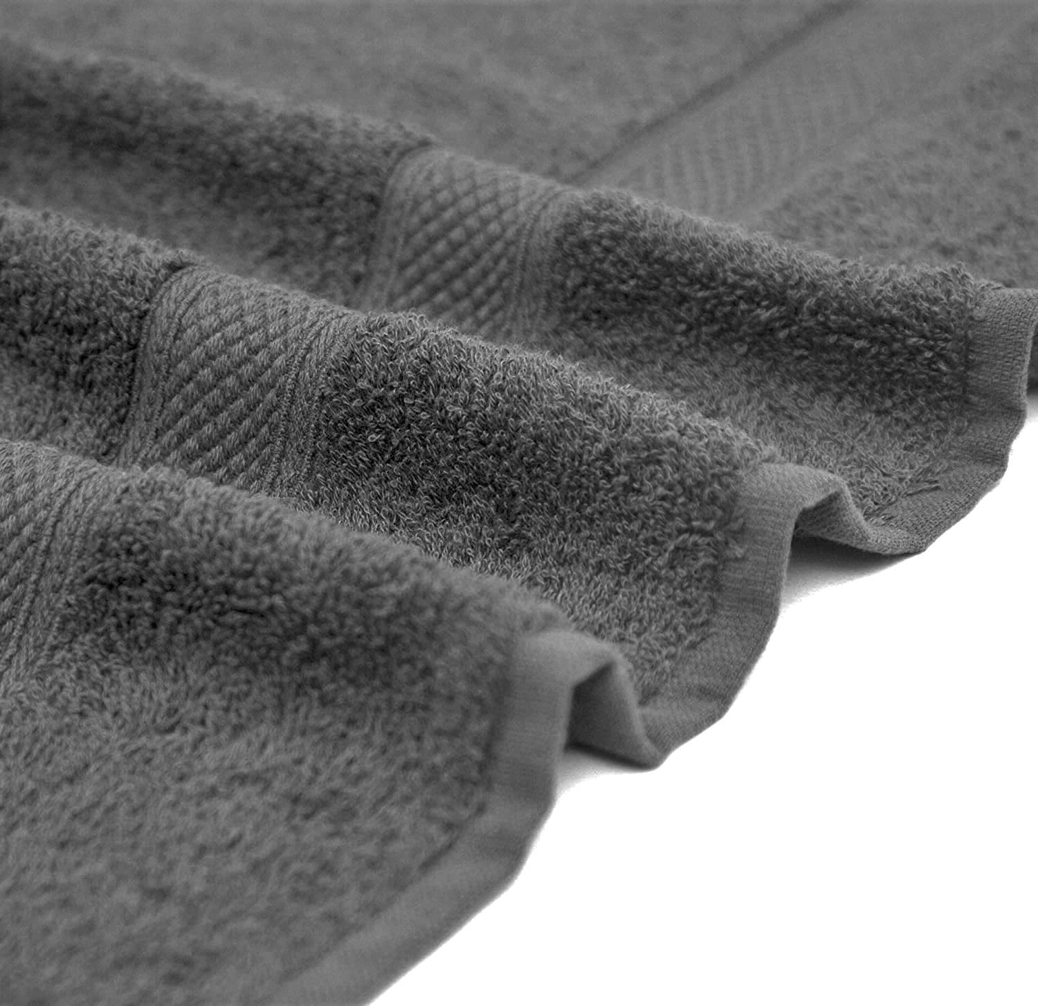 Lavex Premium 24 x 50 100% Ring-Spun Cotton Bath Towel 12 lb. - 12/Pack