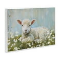 thumbnail image 4 of Stupell Industries Lamb Resting in Meadow Animals & Insects Painting Unframed Art Print Wall Art, 19 x 13, 4 of 8