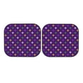 thumbnail image 7 of Fotbe Purple Mardi Gras 2-Piece Car Windshield Sun Shade | Sun Blocker for Car Windshield | Foldable Automotive Interior Accessories for Sun Protection-Medium, 7 of 7