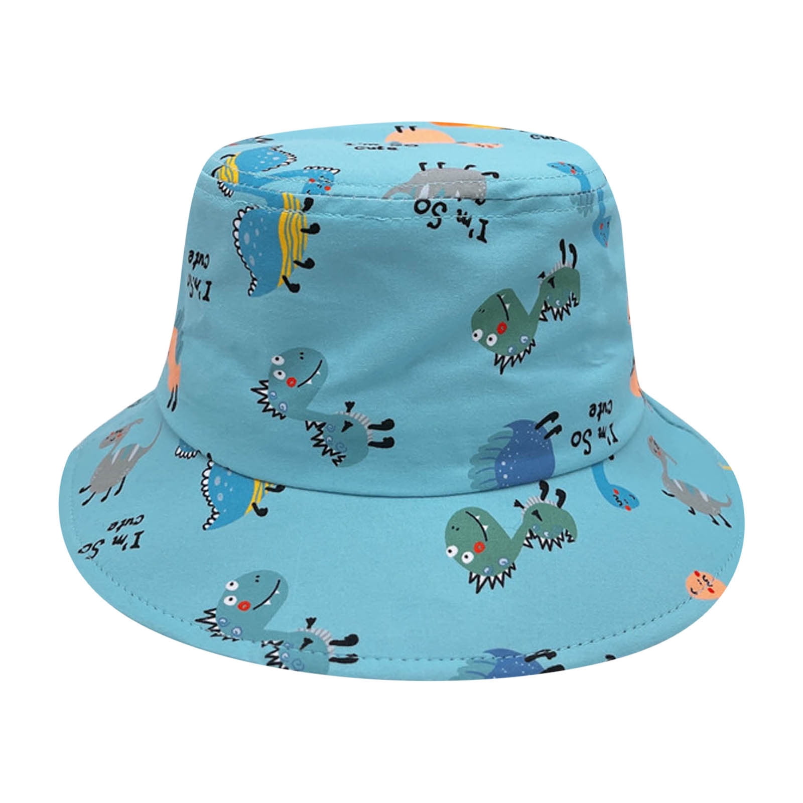 Toptie Classic Kids Cotton Bucket Hat, UV Sun Protection, Foldable