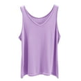 thumbnail image 2 of Censtreet Tank Tops for Women Modal V Neck Basic Trendy Sleeveless T Shirts Woman, 2 of 3