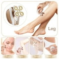 thumbnail image 3 of Women Waterproof Painless Hair Remover Electric Cordless Shaver Leg Hair Removal for Face Body Arm Underarms, USB Rechargeable Bikini Trimmer Razor Epilator, 3 of 12