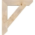 thumbnail image 3 of Ekena Millwork 5 1/2"W x 32"D x 36"H Traditional Slat Smooth Bracket, Douglas Fir, 3 of 4