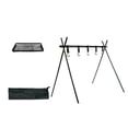 thumbnail image 4 of Estante de almacenamiento para acampar, estante de almacenamiento negro para garaje, hogar, interior y exterior Estilo B, 4 of 8