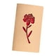 thumbnail image 5 of Tarjetas de San Valentín, tarjetas de cumpleaños en papel kraft, tarjetas de San Valentín con sobre. Clavel, 5 of 9