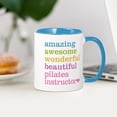 thumbnail image 3 of CafePress - Pilates Instructor Mugs - 11 oz Ceramic Mug - Novelty Coffee Tea Cup, 3 of 4