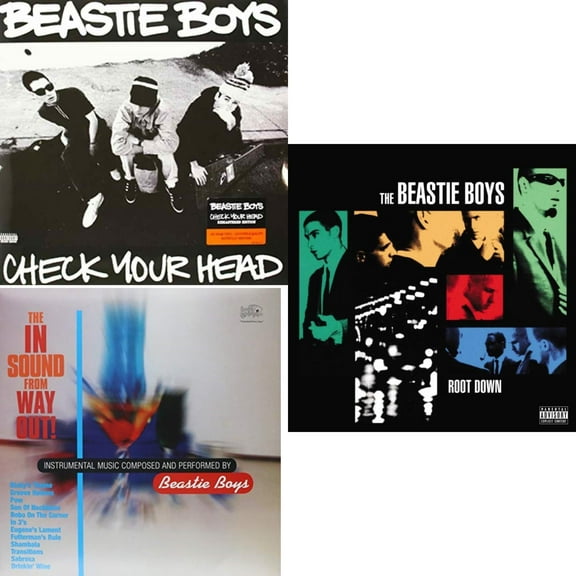 Check Your Head & In Sound From Way Out (180G) & Root Down Ep [LP Vinyl Bundle]