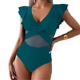 thumbnail image 6 of Summer Fashionable Quick-drying Sports One-piece Swimsuit, Mesh Beach Bikini Swimsuit, 6 of 8
