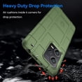 thumbnail image 6 of for Xiaomi Redmi Note 12 Pro+ Case, Heavy Duty Shockproof Slim Protection Phone Case Support Wireless Charging Cover for Xiaomi Redmi Note 12 Pro Plus HD Green, 6 of 16