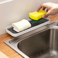 thumbnail image 4 of Double Layer Dish Drainer Tray, Detachable Tableware Drying Rack with Grid Design for Kitchen Countertop, 4 of 7