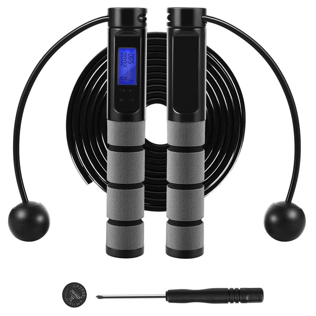 Weighted Jumping Rope for Weight Loss Adjustable Exercise ...