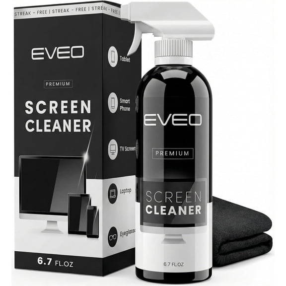 Screen Cleaner Spray - Large Screen Cleaner Bottle - TV Screen Cleaner, Computer Screen Cleaner, for Laptop, Phone, Ipad - Computer kit Electronic Cleaner (1 Pack)