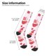 thumbnail image 2 of Fotbe Valentine Gnomes Calcetas Divertidas Estampadas para Hombre y Mujer, Calcetas de Algodón hasta la Rodilla para Caminar, Correr, Enfermería y Embarazo, 2 of 6