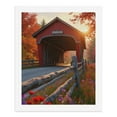 thumbnail image 5 of Paint by Numbers Kit for Adults, Autumn Covered Bridge Scenic View Paint by Numbers, Easy Paint by Numbers Kit for Adults Beginner, DIY Adult Paint by Number Kits on Canvas, Home Decor, 5 of 7