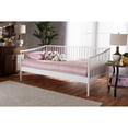thumbnail image 5 of Baxton Studio Renata Classic and Traditional White Finished Wood Twin Size Spindle Daybed, 5 of 5