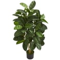 thumbnail image 1 of Nearly Natural 5574 4 ft. Oak Ficus Artificial Tree, 1 of 3