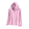 thumbnail image 5 of Women's UPF 50+ Swim Cover Up Sun Protection Hoodie SPF Lightweight Jacket Long Sleeve Beach Ups for Women, 5 of 8