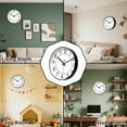 thumbnail image 7 of Ogetok Fashion 10" inch Clock ，an Attractive Wall Clock! Silent Sweep Non-Ticking Clock Movement High-Quality Keeps Accurate Time., 7 of 7