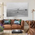 thumbnail image 3 of Vintage Posters 1903 Wright Brothers Flyer First Successful Flight Black White Photography Canvas Wall Art Prints for Wall Decor Room Decor Bedroom Decor Gifts Posters 12x18inch(30x45cm) Unframe-sty, 3 of 8