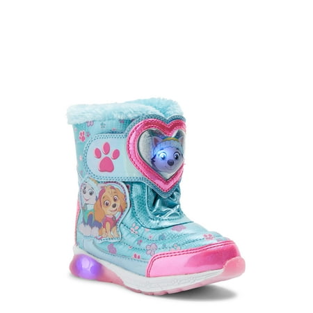 Nickelodeon Paw Patrol Light Up Strap Snow Boots (Toddler Girls)
