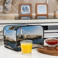 thumbnail image 6 of Balery Lighthouse Pattern Oven Cover Kitchen Bread Machine Protector, 4 Slice Toaster Cover for Home, Anti Dust Fingerprint Coaster Cover, 6 of 7