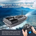 thumbnail image 2 of GPS Fishing Bait Boat 500m Remote Control Bait Boat Dual Motor RC Fish Finder 1.5KG Loading Support Automatic Cruise/Return/Route Correction with LED Light for Fishing, 2 of 8