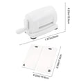 thumbnail image 4 of ICQOVD Fidget DIY Paper Cutting Template Metal Craft Tool, 4 of 6