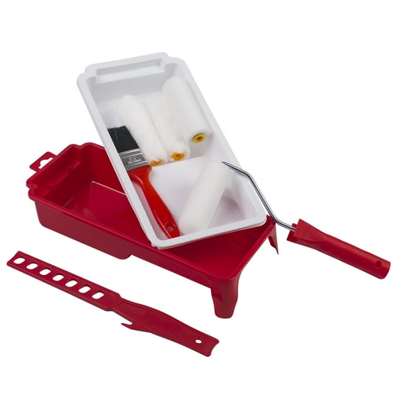 KING Painting Kit, 4" Roller (8-Piece Set)