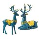 thumbnail image 5 of 2 estatuas de reno de estilo nórdico, pareja de alces, amantes , figuritas de resina de pie, adornos para escritorio, oficina, hogar, armario BLESIY Escultura de ciervo, 5 of 8