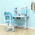 thumbnail image 7 of YNCE 2-Piece Study Desk and Chair Set For Kids, Height Adjustable Children School Table with Ergonomic Design, Book Stand, Foot Pedal, 7 of 7