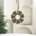 thumbnail image 5 of HongMinWen Christmas tree knitted pendants, Crochet Christmas ornaments, Handmade Christmas pendants, Snowflake cotton tree pendants, Cute Christmas tree decorations, 5 of 6