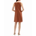 thumbnail image 2 of Theory womens  Twist Dress Midi, m, Brown, 2 of 3