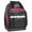 Black+Red, variant on High-quality multi-functional backpack for electric wheelchairs, reinforced bottom, multi-pocket design (33 pockets in total), suitable for electric wheelchairs.