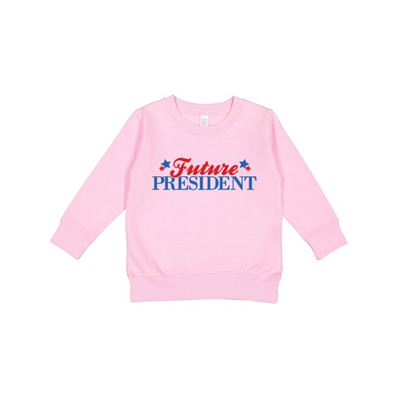 Inktastic Future President Toddler Sweatshirt