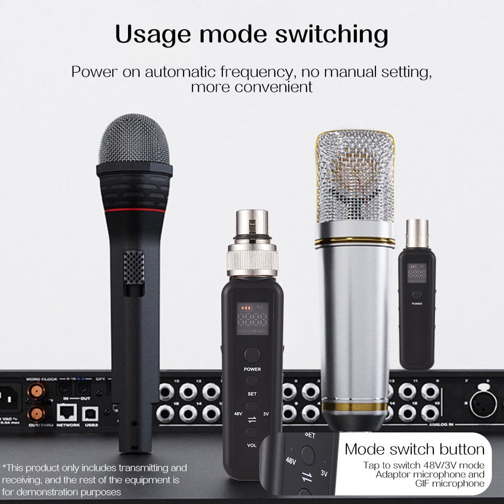 Nishore Microphones,Upon Dual Mode Receiver Uhf Mic Mode Between Switchin 48v Mic Audio Amplifier Xlr And Receiver Amplifier Upon Wired To Xlr Huiop Siuke Mewmewcat Mic O Amplifier Rusuo