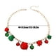 thumbnail image 3 of onlyliua Ofertas Semanales Lindo Collar Navideño para Papá Noel, Árbol de Navidad, Campana Navideña, Joyería Navideña para Mujer, Regalo Navideño de Moda, 3 of 6