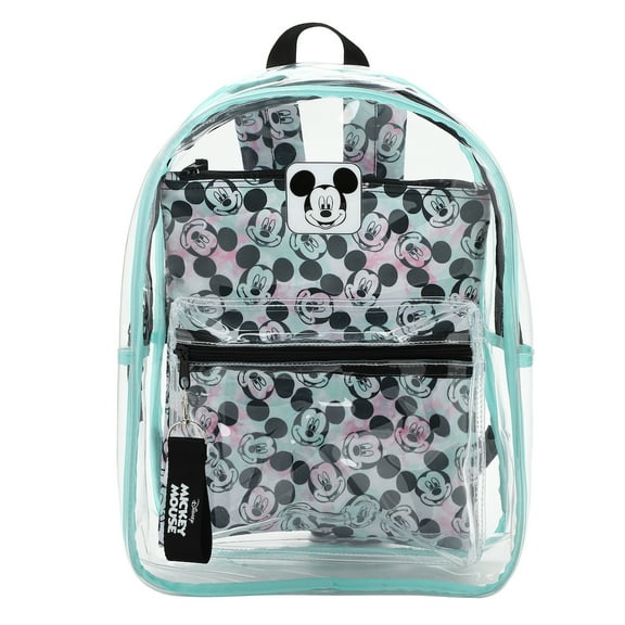 Disney Mickey Mouse Clear 16.5" Backpack