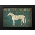 thumbnail image 2 of Fowler, Ryan 24x17 Black Modern Framed Museum Art Print Titled - White Horse No Kentucky, 2 of 5