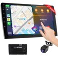 thumbnail image 1 of Visualización Inalámbrica Carplay 9 Pulgadas HD con Control de Voz y Cámara de Respaldo para Coche E, 1 of 8