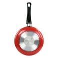 thumbnail image 3 of Oster Luneta 9.5 Inch Aluminum Nonstick Frying Pan in Red, 3 of 3