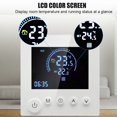 thumbnail image 2 of HLONK Smart WiFi Wall Thermostat with Remote Control and NTC Sensor  Programmable and LCD Display Button, 2 of 7