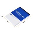 thumbnail image 3 of Blank Note Pad A6 Plain Paper Pad Tearable Blank Writing Tablet for Writing Drafting Sketching Doodling, 3 of 3