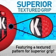 thumbnail image 2 of Franklin Sports Rubber Kickball - Kids Playground Ball for Dodgeball + Kickball - 10" Bouncy Ball for Outdoor Games - Red, 2 of 7