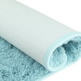 thumbnail image 4 of REGALWOVEN Bathroom Rug Non-Slip Soft Shaggy Bath Mat for Bathroom Blue 16" x 24", 4 of 6