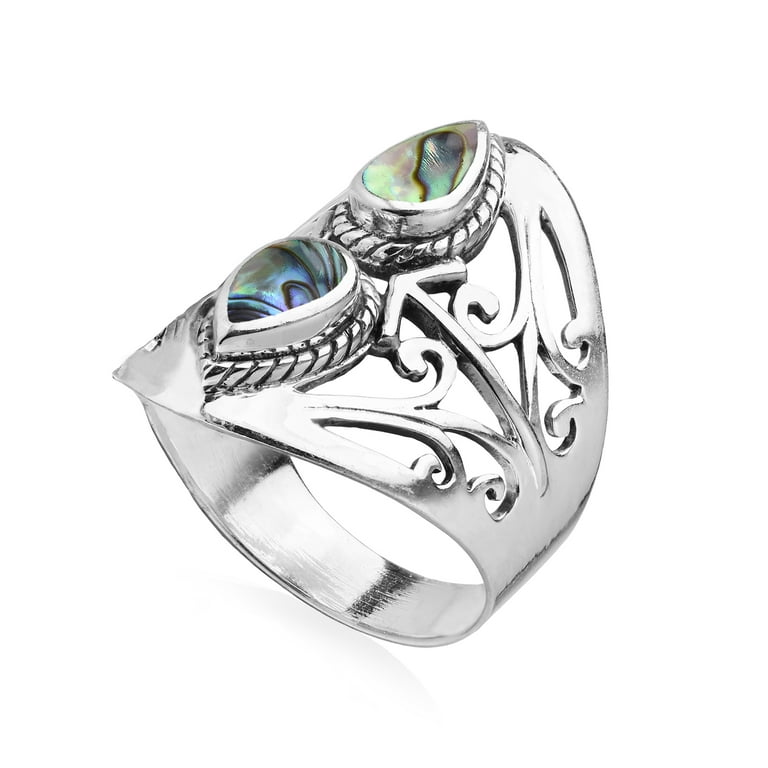 Reflection ring – teardrop Reflection ring – teardrop