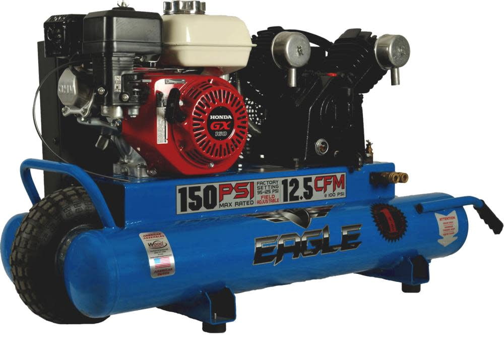 Eagle Compressor Portable Gas Wheel Barrow Air Compressor Electric