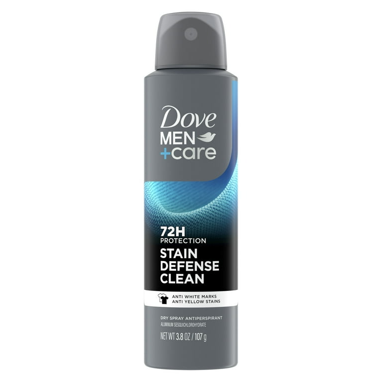 Dove Men+Care Antiperspirant Deodorant Spray for Men Stain Defense
