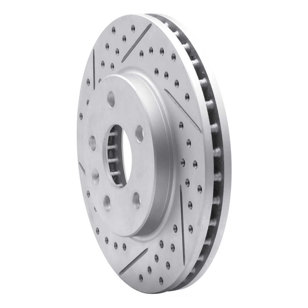 Dynamic Friction Company 830-45014L DFC Geoperformance Rotor - Drilled and Slotted