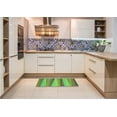 thumbnail image 6 of Ahgly Company Machine Washable Indoor Square Transitional Green Area Rugs, 5' Square, 6 of 7
