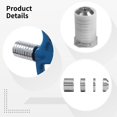 thumbnail image 3 of Archery Stabilizer Weight Set, Alloy Material, Includes 4 Weights and 6 Screws, Compatible with Recurve and Compound Bows, Reduces Vibration and Enhances Balance, 3 of 5